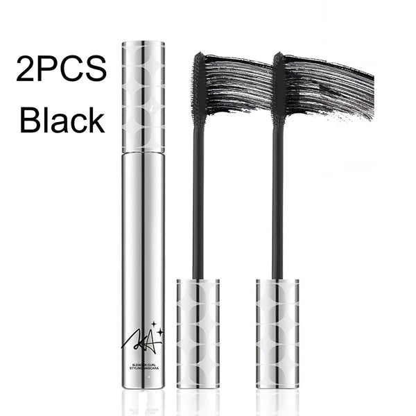 2Pack Waterproof Mascara for Long-Lasting 24-Hour Thick & Well-Defined Lashes