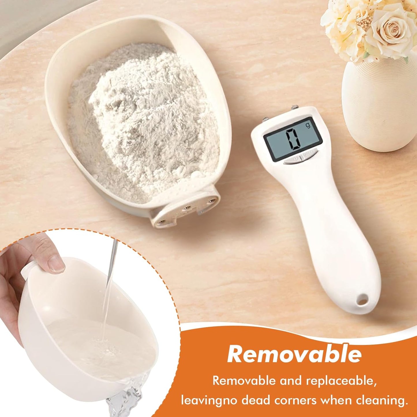 800g / 0.1g High Precision Electric Measuring Spoon with Led Display