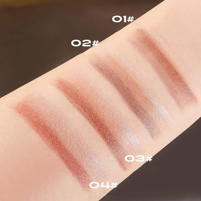 4Pcs/Set 3 Color Waterproof Long-lasting Gradient Eyeshadow Stick