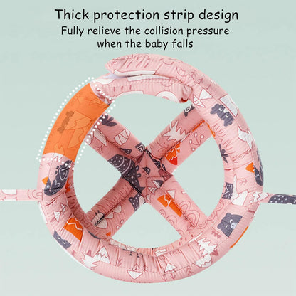 Kids Anti-Fall Safety Cap for Walking and Playing - Baby Bumper Protect Hat Head Cushion Breathable