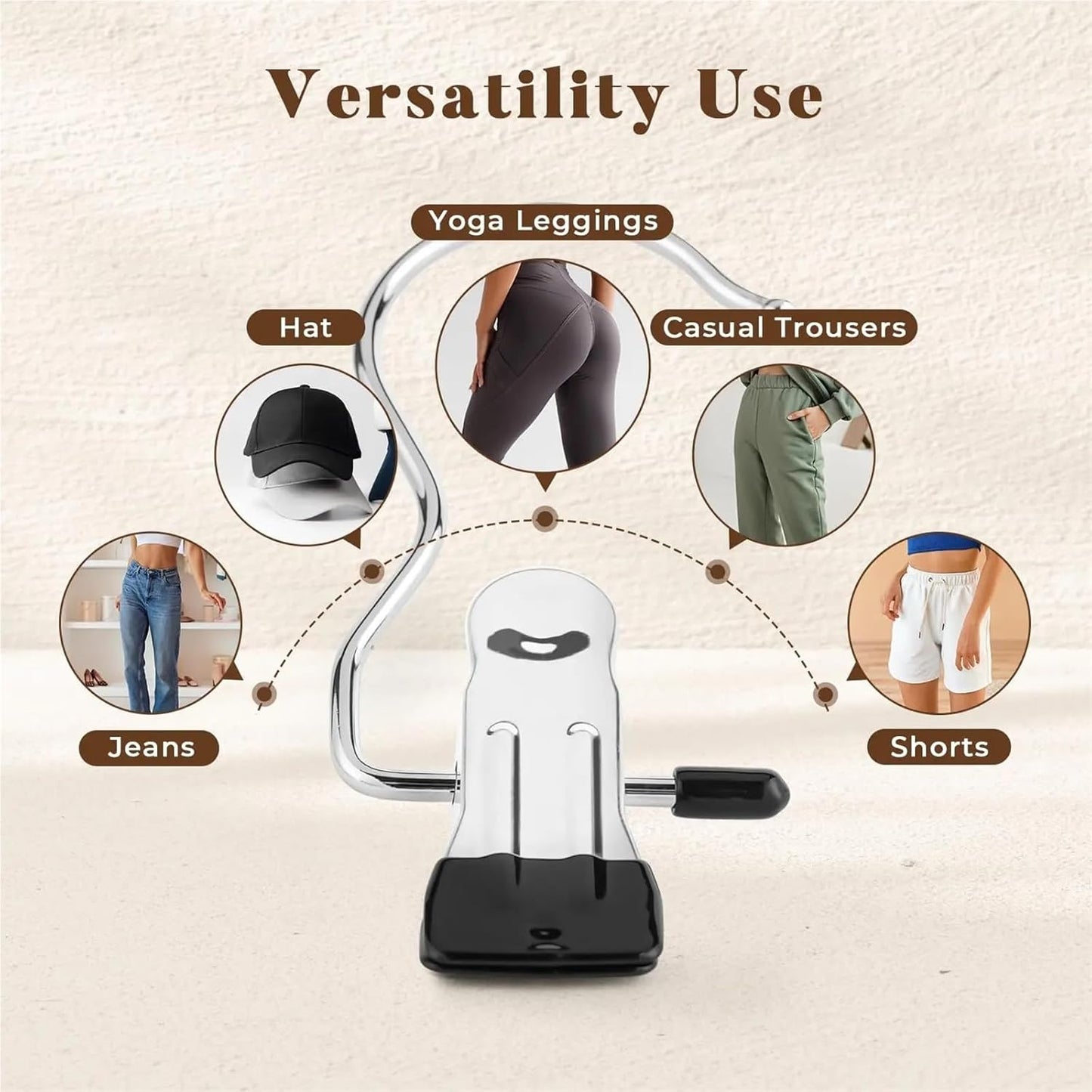 20Pcs Multifunction Stainless Steel Clothes Clip Laundry Hook