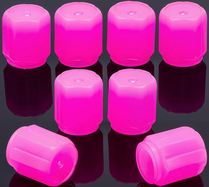 16PCS Fluorescent Tire Valve Stem Caps Universal Fit for Cars, Trucks, Motorcycles, Bikes & Bicycles