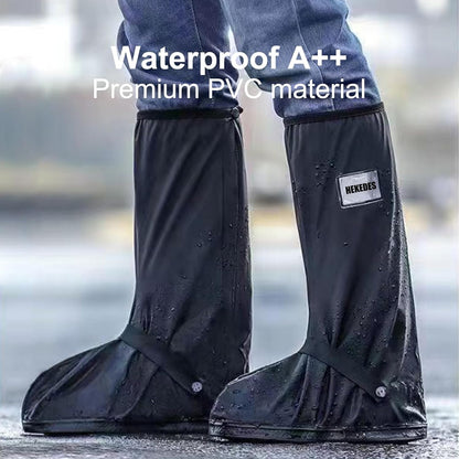 Non-Slip Zipper Waterproof Shoe Covers with Reflector