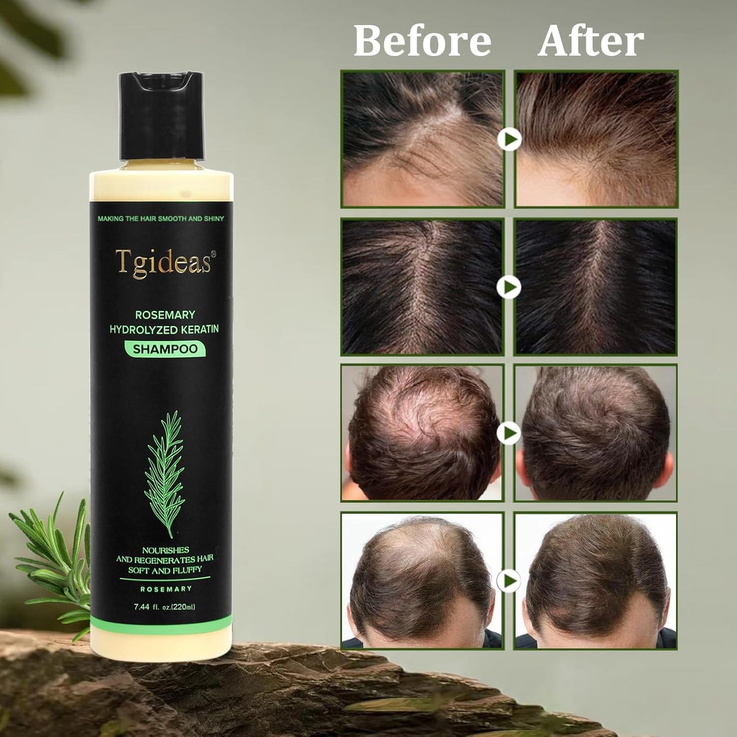 100ml Rosemary & Biotin Volumizing Shampoo for Thinning Hair