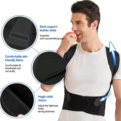 Adjustable Posture Corrector for Women and Men
