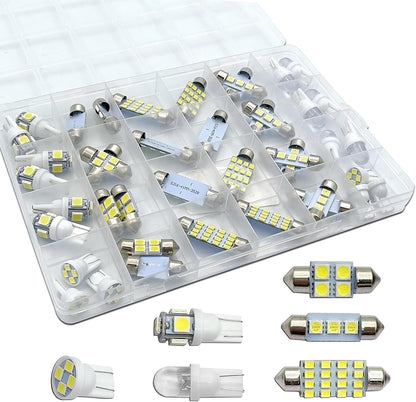 42PCS LED Interior Car Lights Kit Universal for Cars Trucks SUVs RVs
