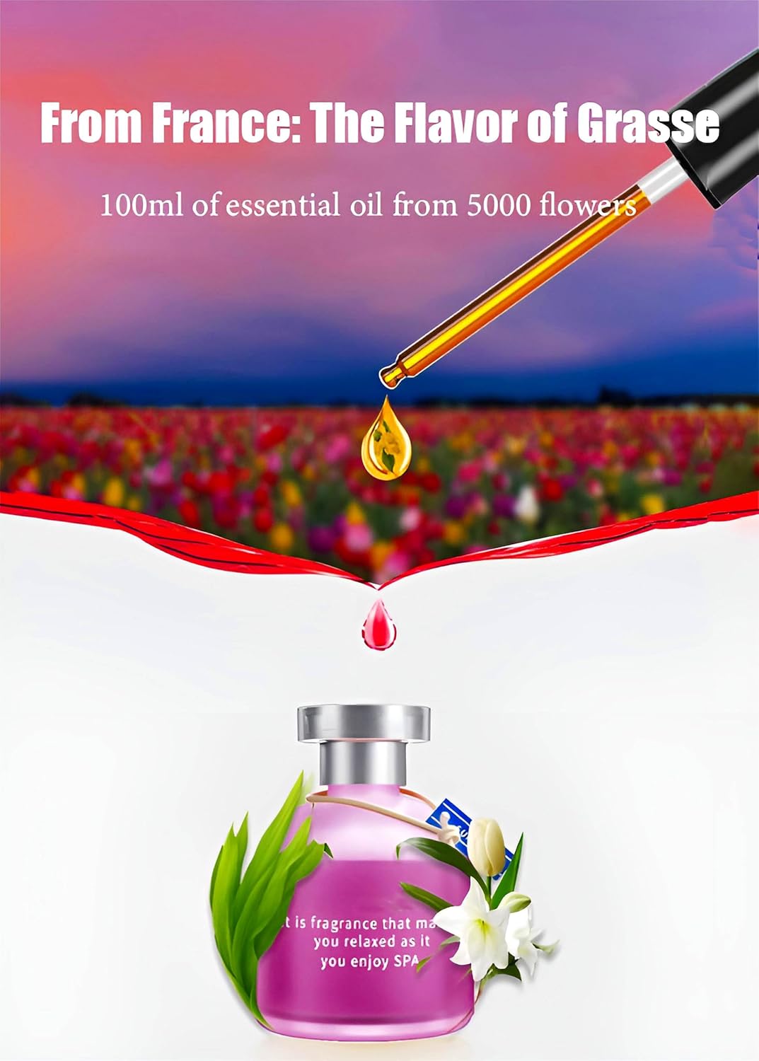 Long-lasting Fragrance Diffusing Soft Aromatherapy, for Home, Office, Car