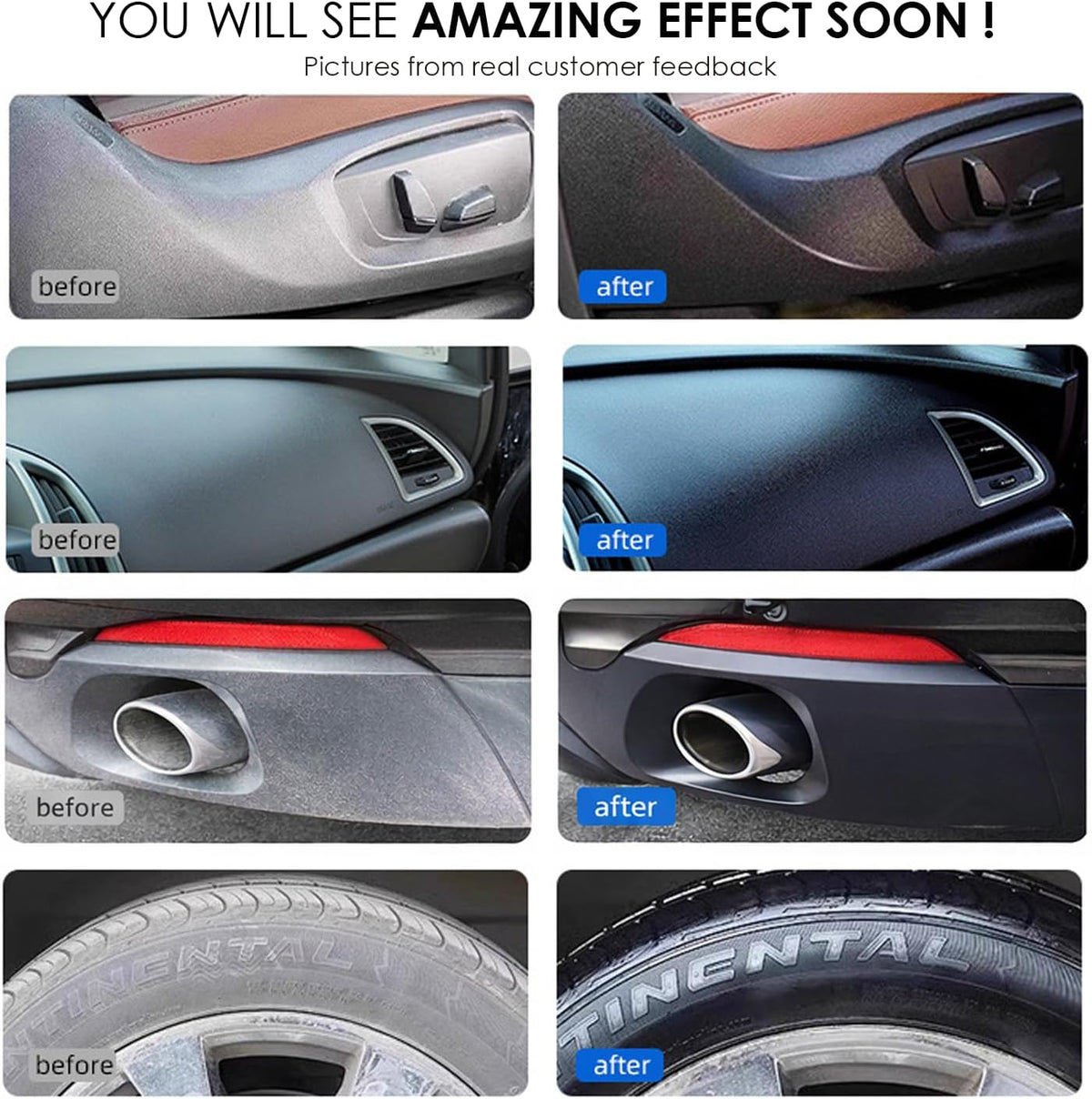 Automotive Restorer Compound for Interior Exterior ,Scratch Repair Oxidation Removal