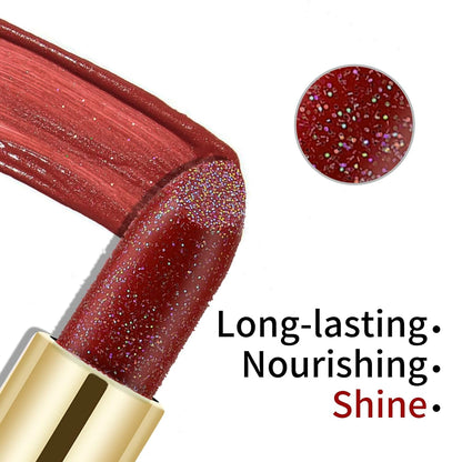 Boobeen Glitter Lipstick Hydrating Lip Balm Sparkling Shine