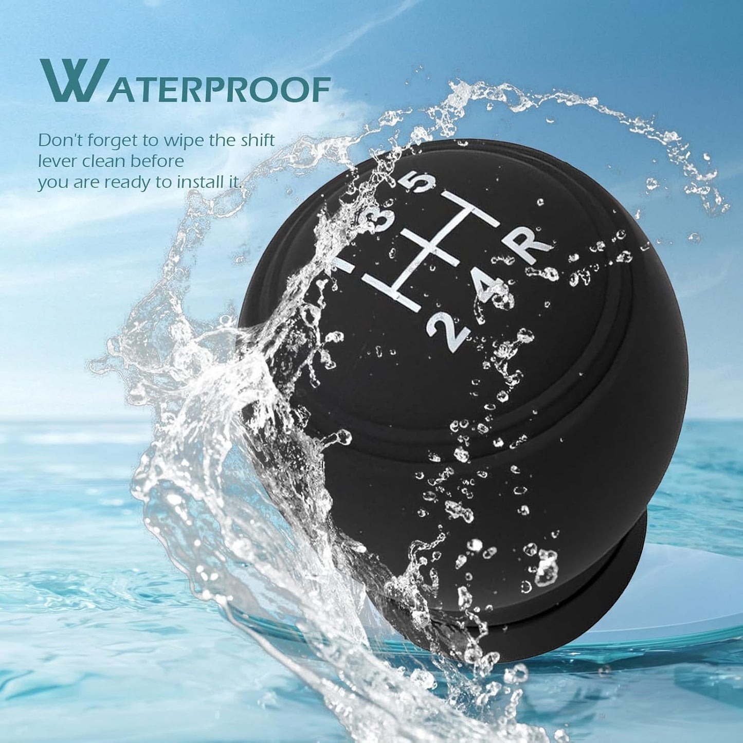 Universal Silicone Car Gear Head Shift Knob Cover