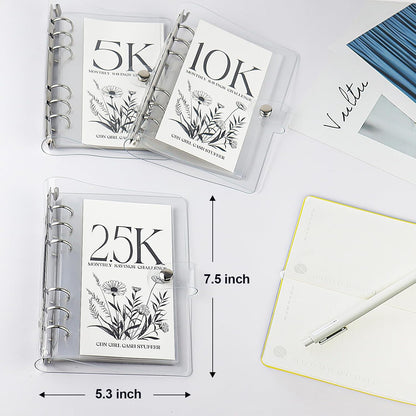 12-Month Envelopes Money Saving Challenge Binder