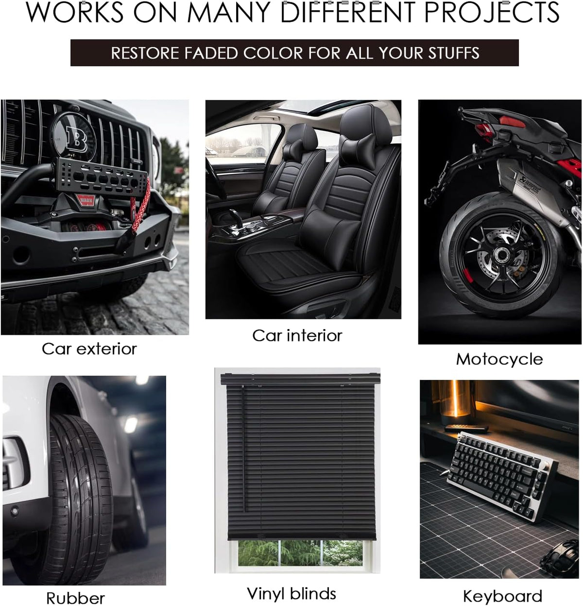Automotive Restorer Compound for Interior Exterior ,Scratch Repair Oxidation Removal