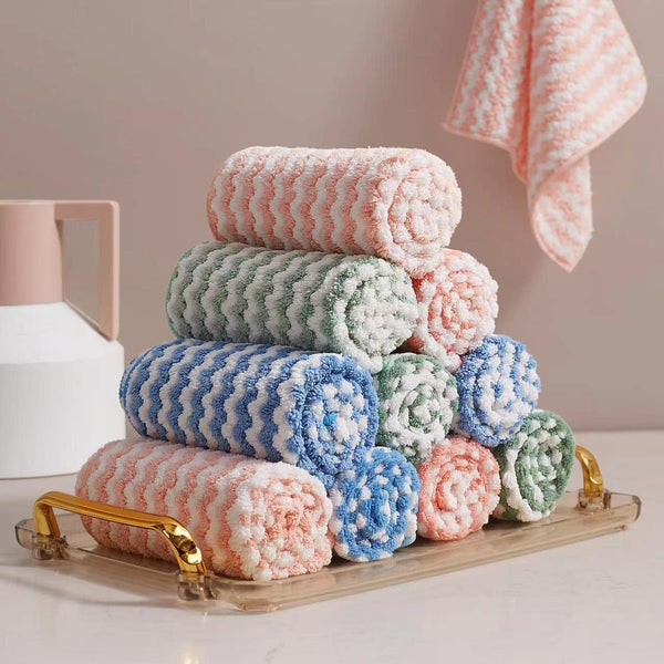 10 Pack Microfiber Absorbent Lint Free Cleaning Cloth