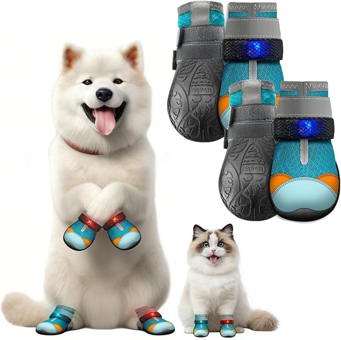 Anti-Slip Breathable Light Up Shoes for Dogs & Cats