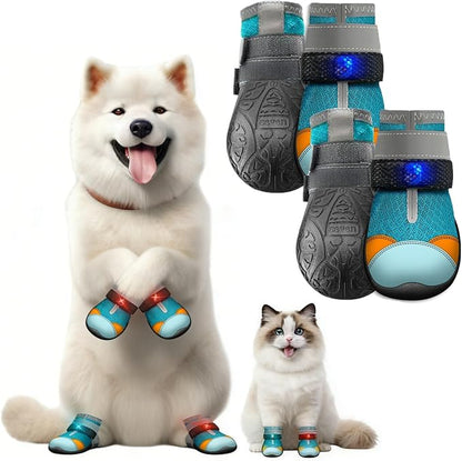 Anti-Slip Breathable Light Up Shoes for Dogs & Cats
