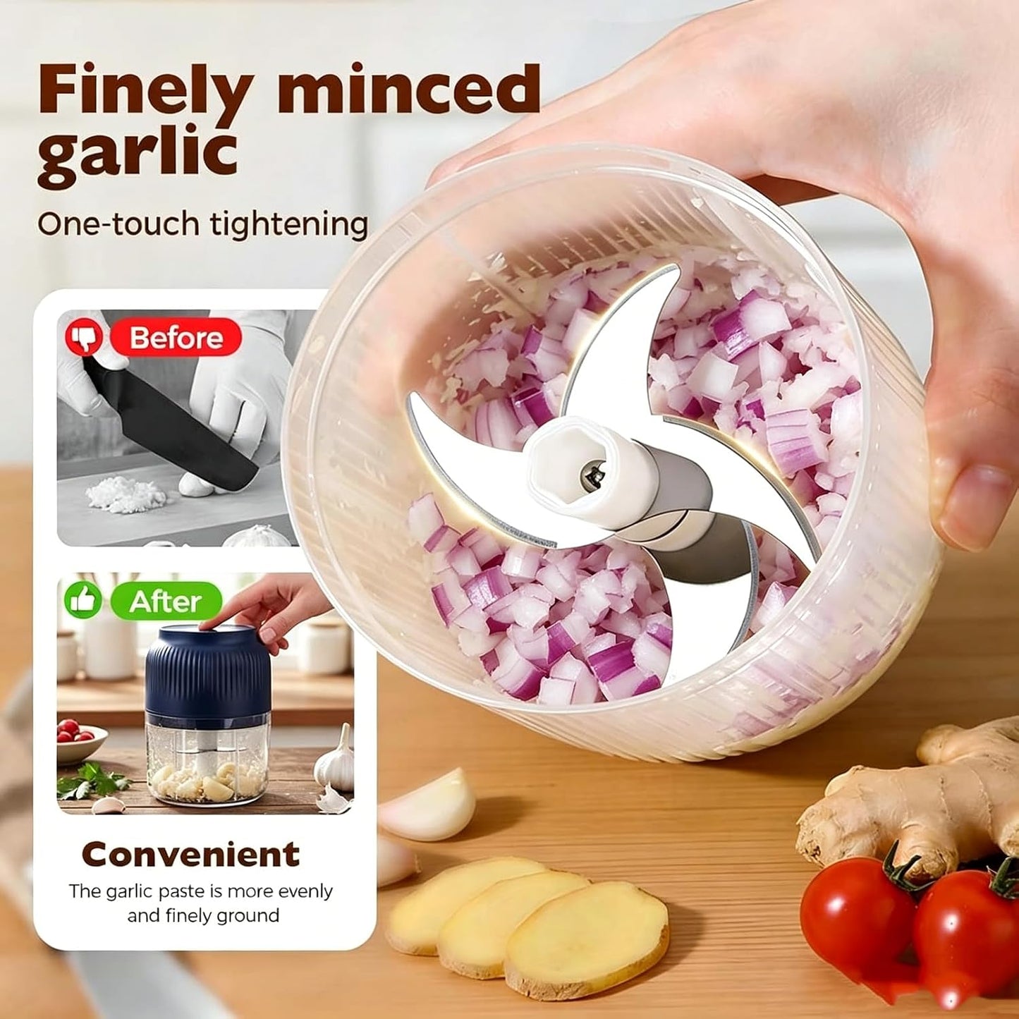 2026 New Mini Food Processor & Food Chopper for Kitchen