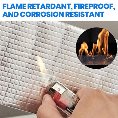 16 Feet High-adhesion Butyl Aluminum Foil Waterproof Tape
