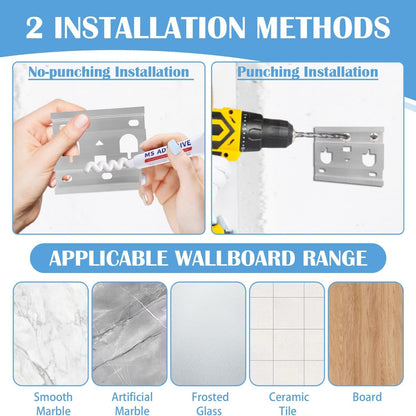 Retractable Clothesline Indoor, Non-Sagging Outdoor Clothes Line Retracting 15.7 Feet