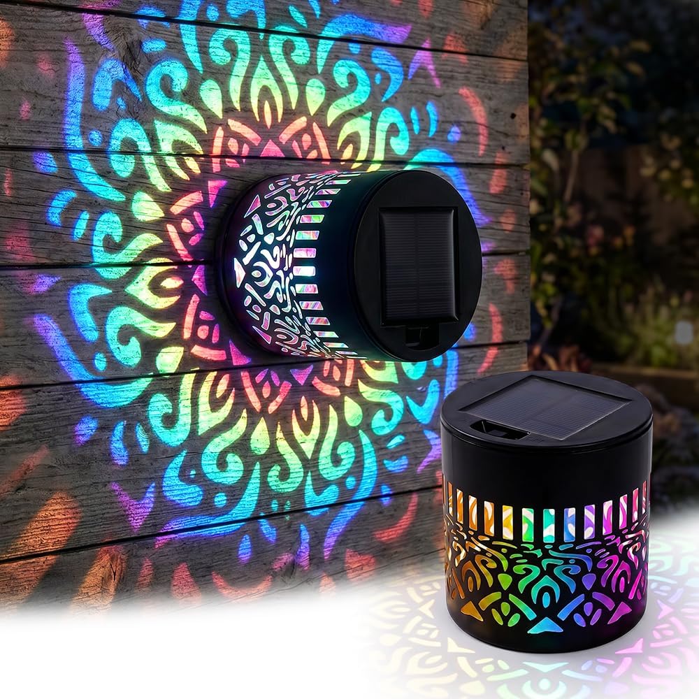 2026 Decorative Solar Waterproof Mandala Lights