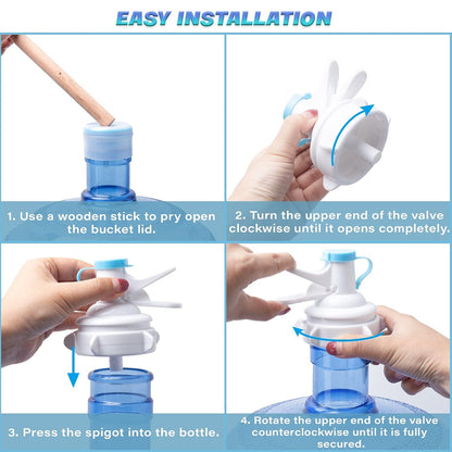 2 Pack Water Dispenser Valve, Water Jug Dispenser Valve