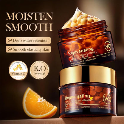 Collagen & Vitamin C Moisturizer, Collagen Cream for Face
