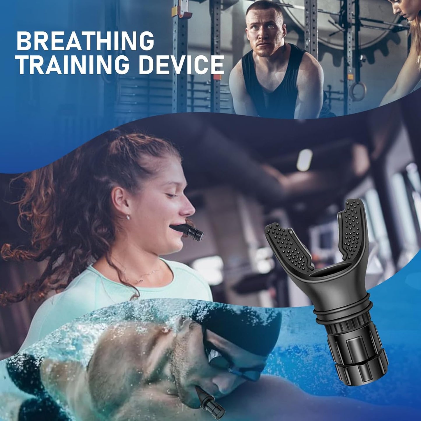2Pack Portable Respiratory Trainer-Exercise Device