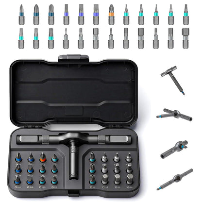 2026 New 24 in 1 Magnetic Ratchet Screwdriver Set