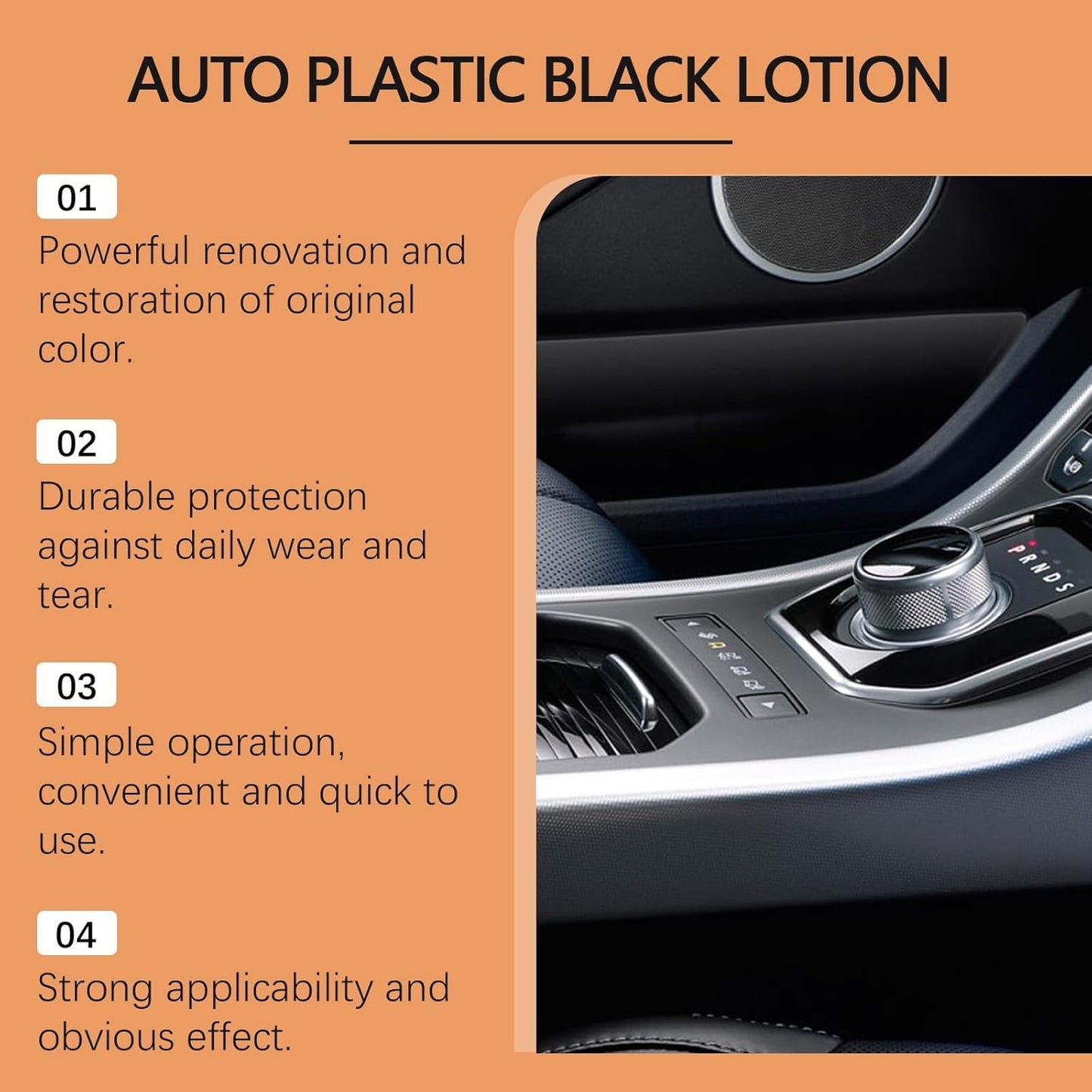 Auto Professional Ceramic Plastic Restorer Kit
