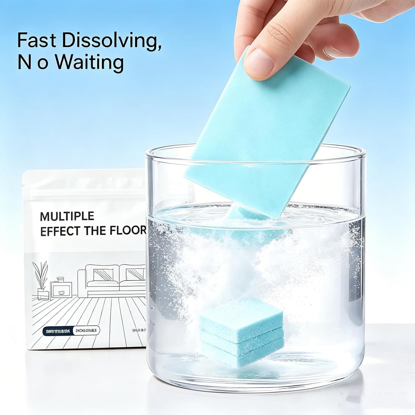 100 Piece Multi-surface Floor Cleaning Tablets,
