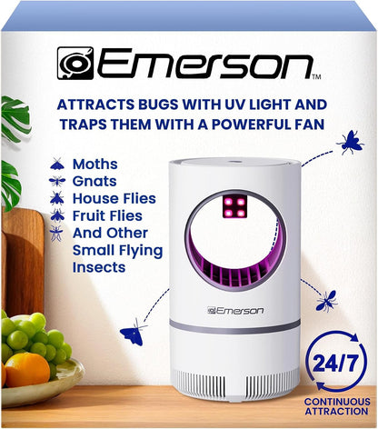 Portable Flying Bug Catcher with UV LED light & Fan Suction