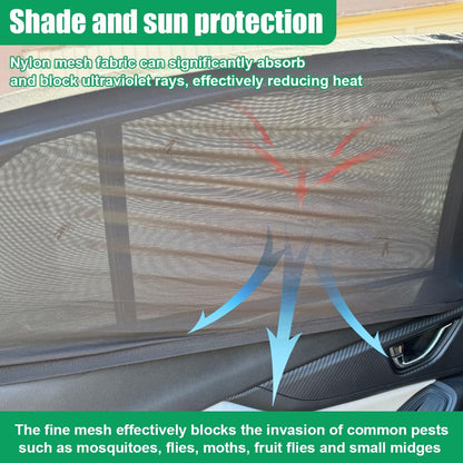 Breathable Mesh Car Side Window UV Protection Sunshade