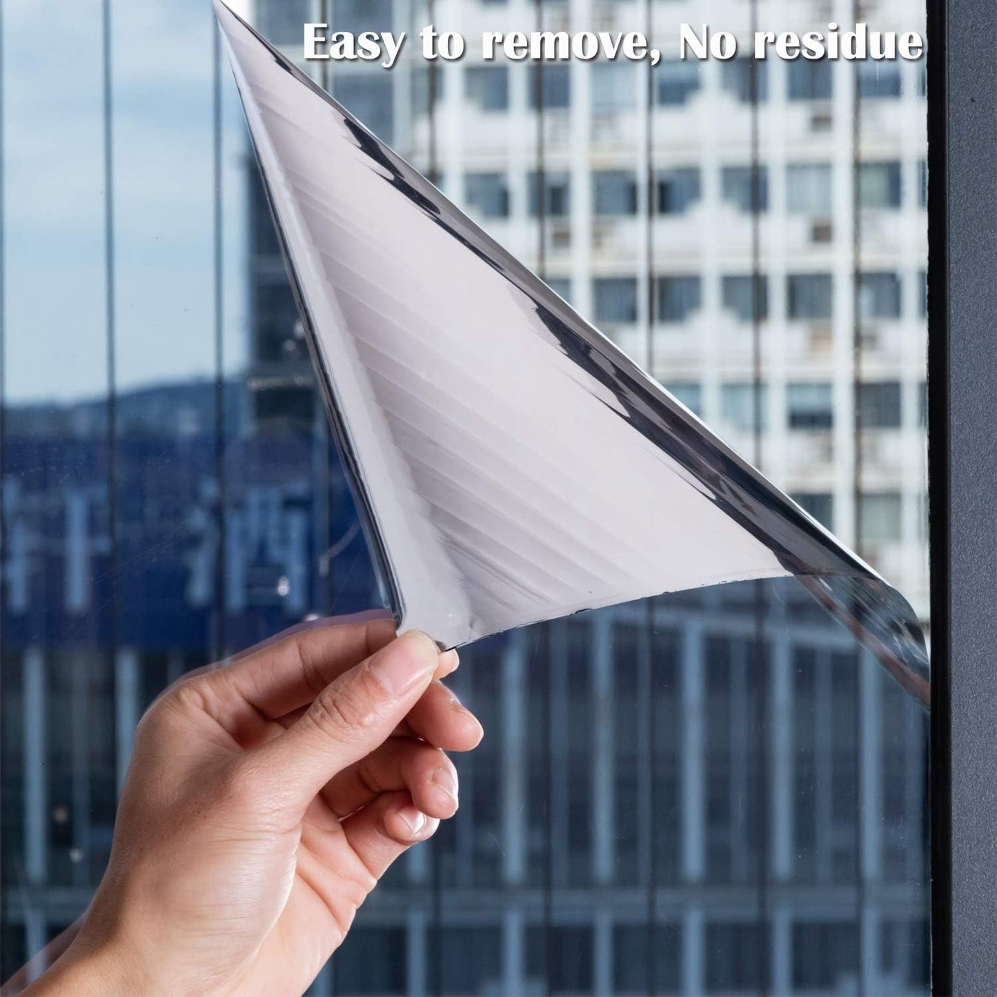 Window Heat Insulation Privacy Film 99% UV Protection Heat Control