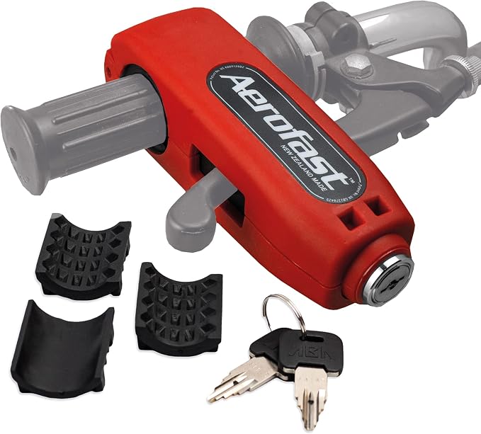 Motorcycle Locks Anti Theft Handlebar Lock Heavy Duty,  for Your Motorbike, ATV, Dirt Bike and Scooter