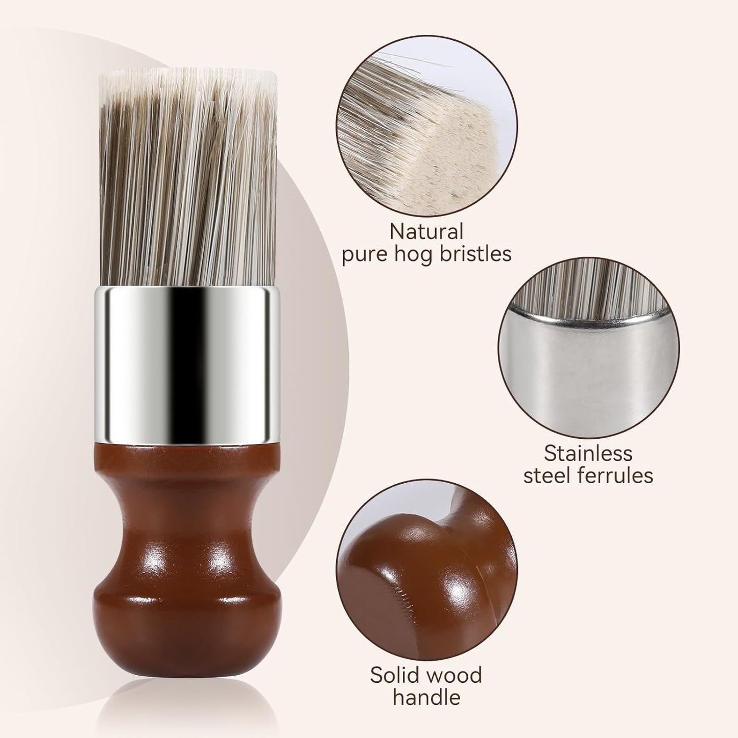 Leather & Furniture Repair Salve & Brush Set - Leather Cleaner and Conditioner for Furniture