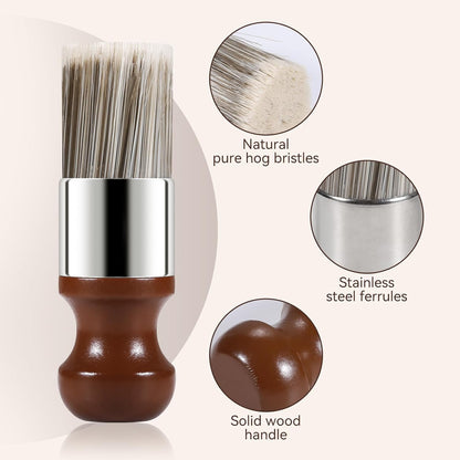 Leather & Furniture Repair Salve & Brush Set - Leather Cleaner and Conditioner for Furniture