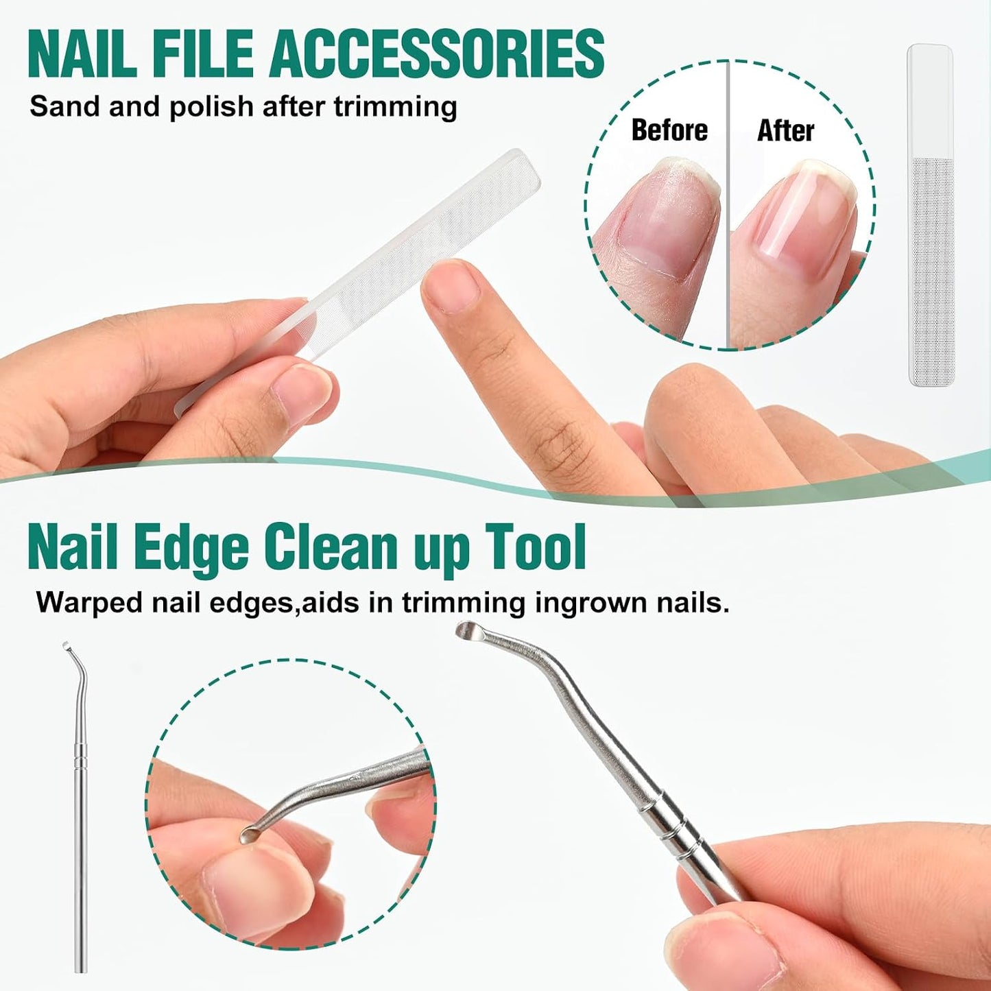 Upgraded Eagle Beak Beveled Nail Clippers