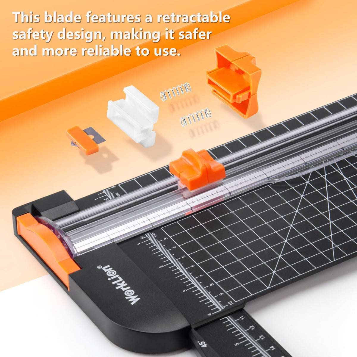 Paper Cutter - A4 Paper Craft Cutter with Security Blade