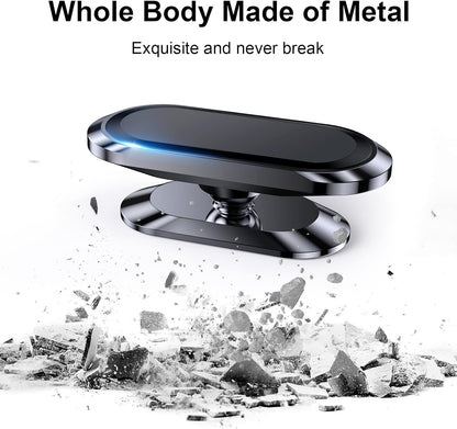 2-Pack Strong Magnetic Phone Holder for Car Dash