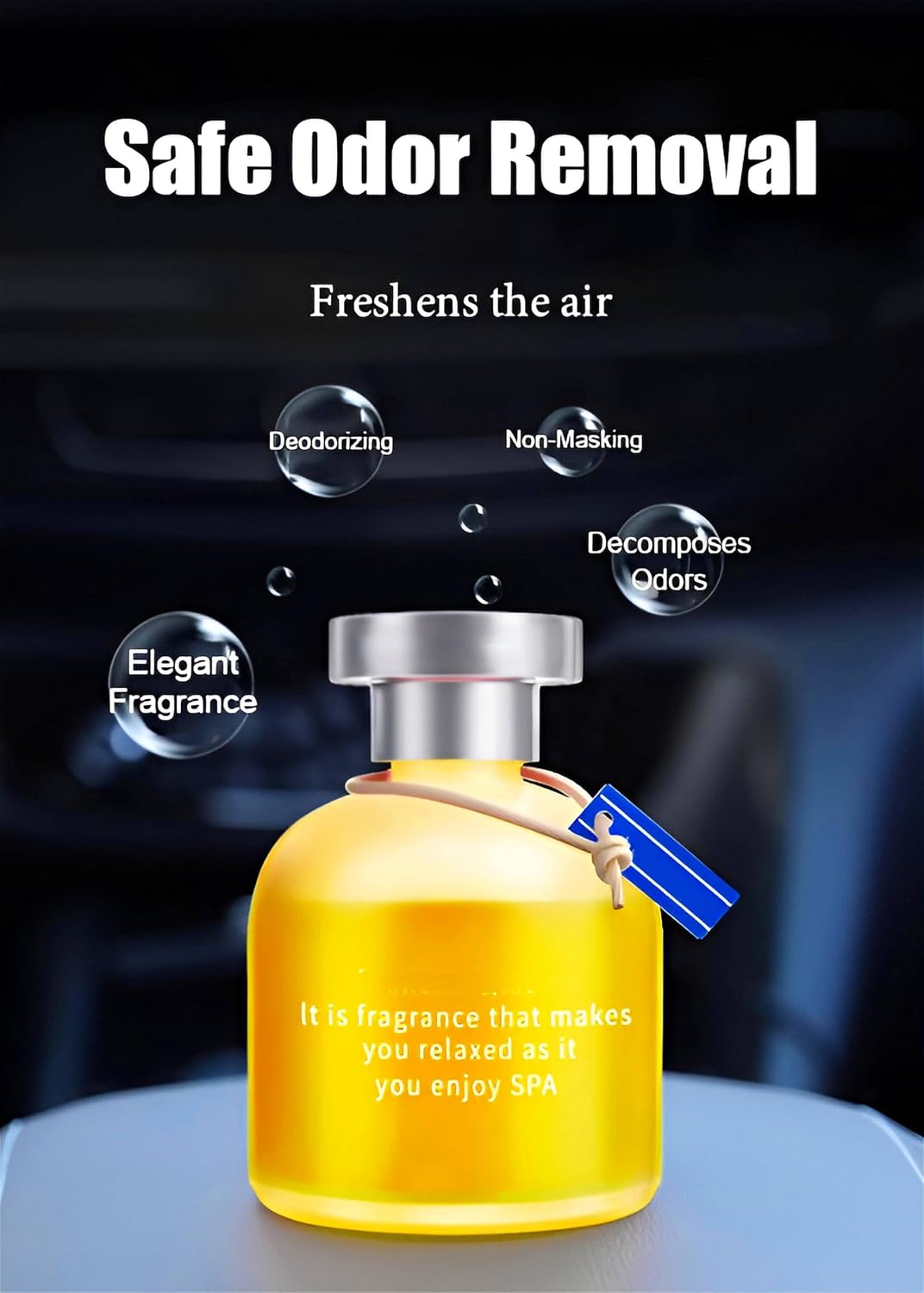Long-lasting Fragrance Diffusing Soft Aromatherapy, for Home, Office, Car