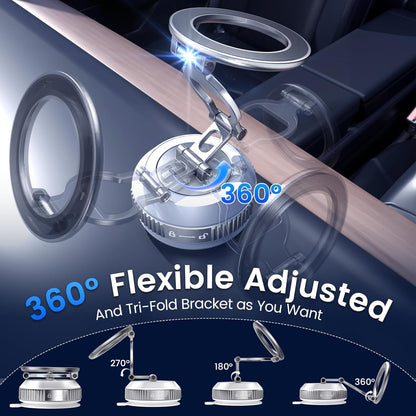 Upgraded 360° Nano Strongest Vacuum Magnetic Phone Holder