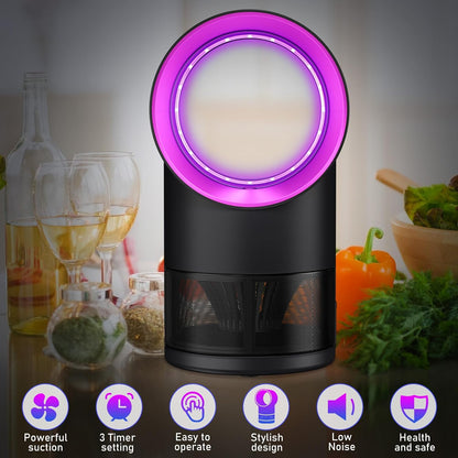 Fruit Fly Trap Indoor Insect Trap with Strong Suction