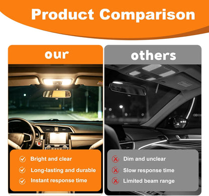 42PCS LED Interior Car Lights Kit Universal for Cars Trucks SUVs RVs