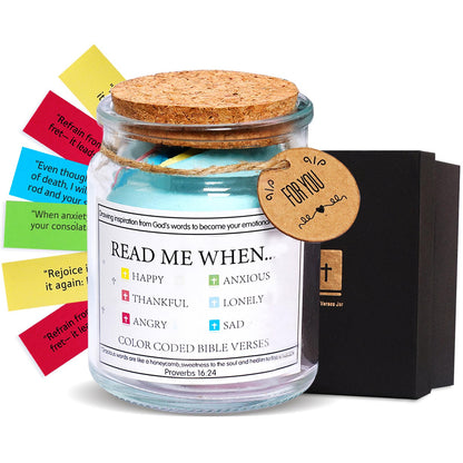 Daily Motivational Scripture Prayer Hope Jar Easter Basket Stuffers