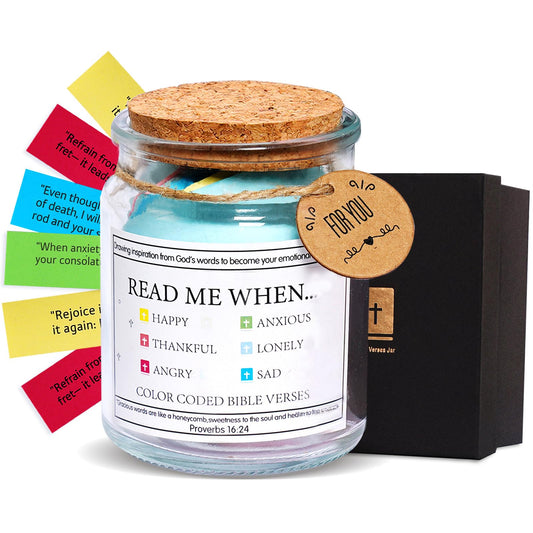 Daily Motivational Scripture Prayer Hope Jar Easter Basket Stuffers