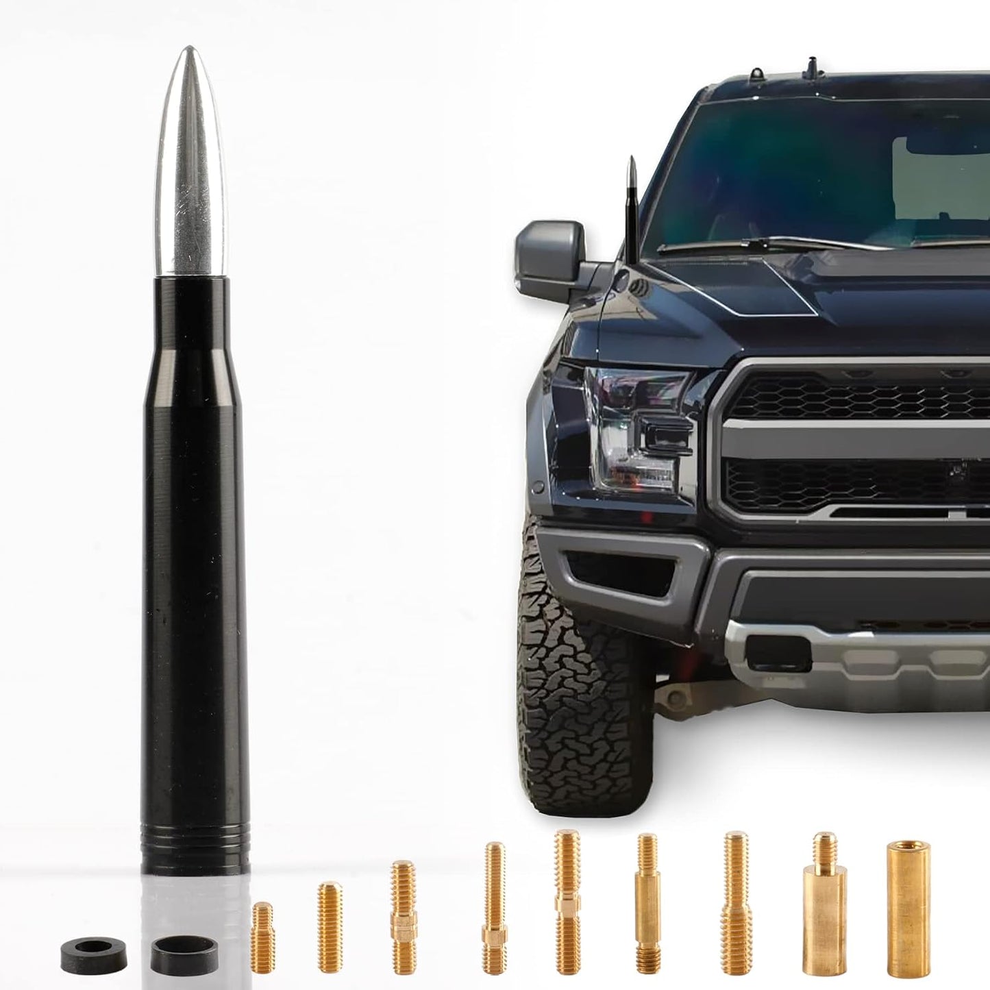 Car Truck Bullet Antenna for Silverado Avalanche GMC Sierra