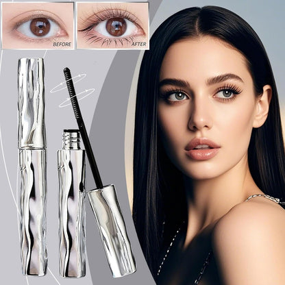 3pcs Waterproof Long Curling Steel Tube Eyelash Primer - Natural & Non-Smudged