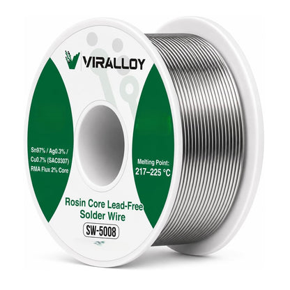 Lead Free Solder Wire, Rosin Core Solder for Electronics