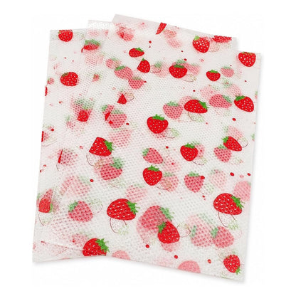 4pcs Printed Cuttable Fridge Pad