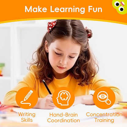 Large Magic Grooved Writing Practice for Kids 3-5
