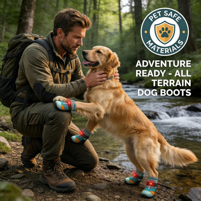 Anti-Slip Breathable Light Up Shoes for Dogs & Cats